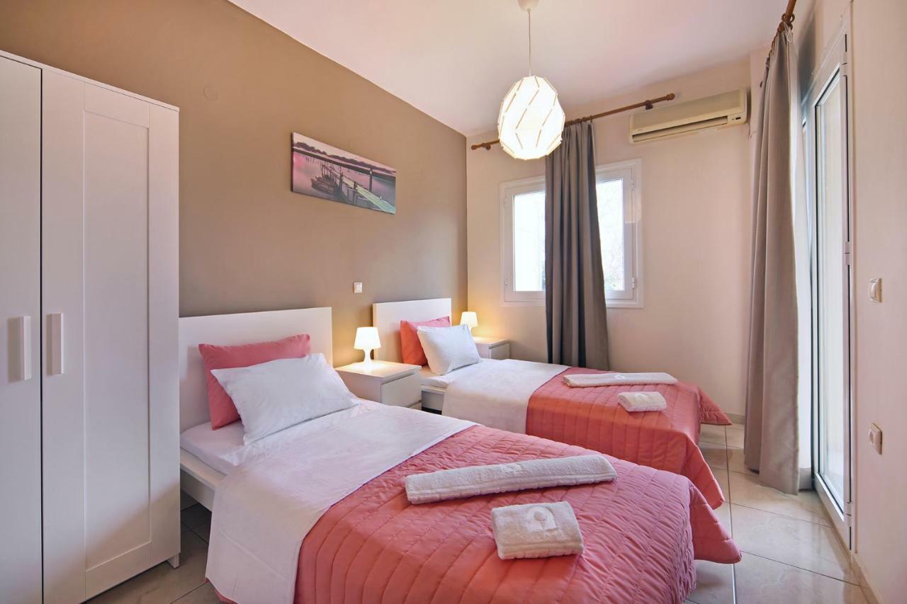 Omega Comfy Apartments Almyrida Almirida Exteriör bild