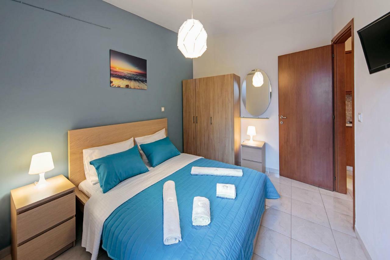 Omega Comfy Apartments Almyrida Almirida Exteriör bild