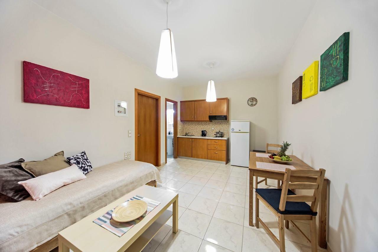 Omega Comfy Apartments Almyrida Almirida Exteriör bild