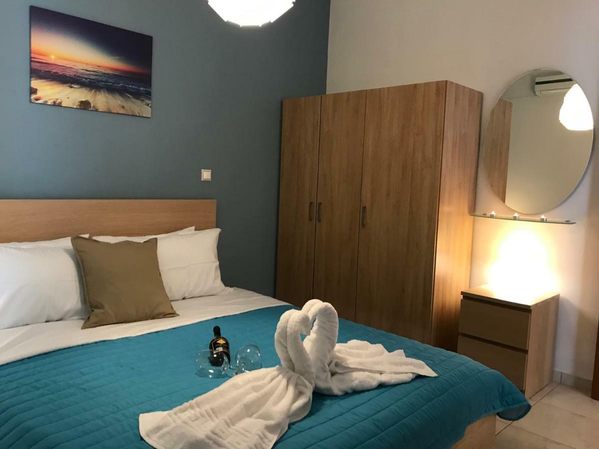 Omega Comfy Apartments Almyrida Almirida Exteriör bild